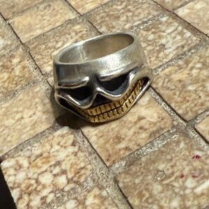 Silver Skull Ring